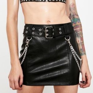 Current Mood Untamed Heart Mini Skirt